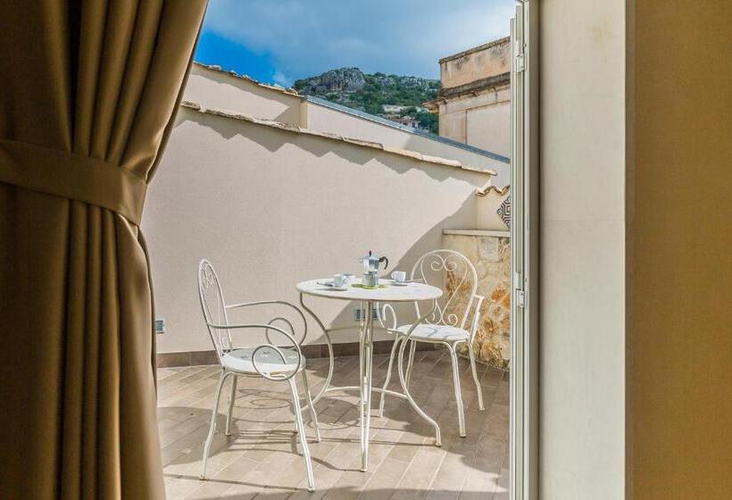 テラス付き１ベッドルームアパートメント, Modica For Family   Rooms And Apartments