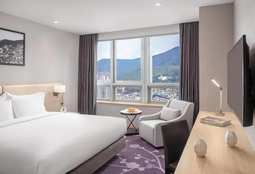 景色の見えるデラックスルーム, Avani Central Busan