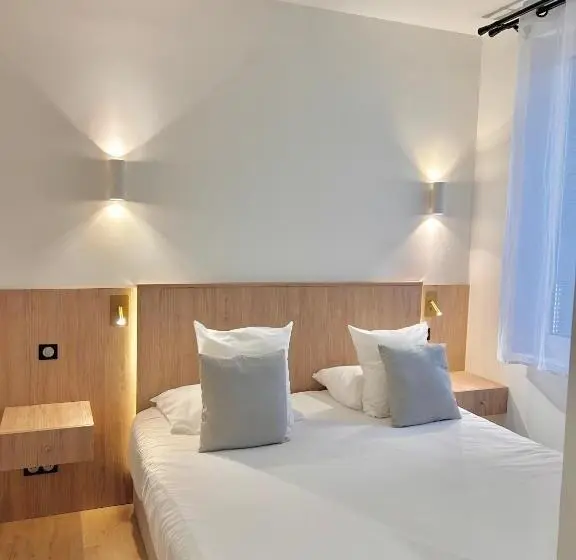身障者適用スタンダードルーム, Hôtel Les Deux Coteaux