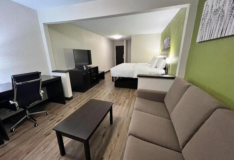 Люкс Кровать Кинг, Sleep Inn & Suites Salina I 135