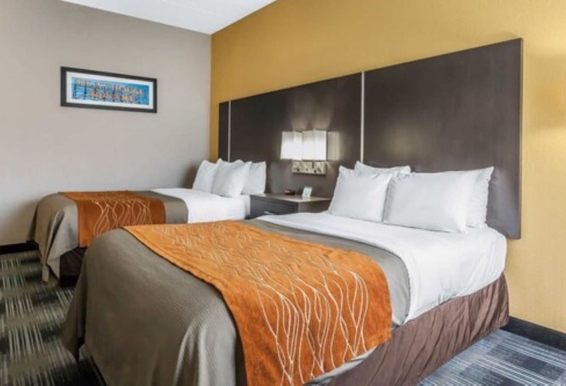חדר סטנדרט שתי מיטות זוגיות, Comfort Inn Cleveland Airport