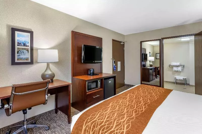 キングサイズベッドのスタンダードルーム, Comfort Inn Layton   Salt Lake City
