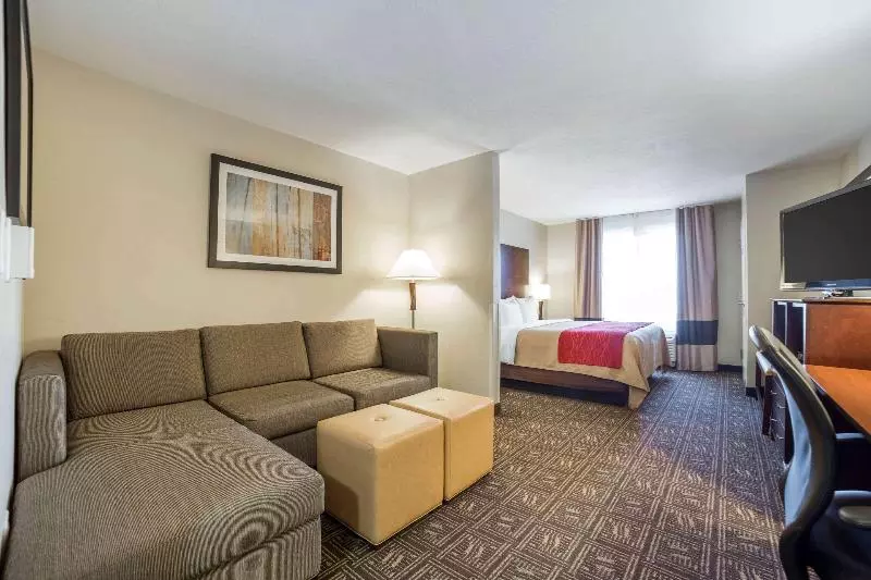 キングサイズベッドのスイートルーム, Comfort Inn & Suites Tooelesalt Lake City