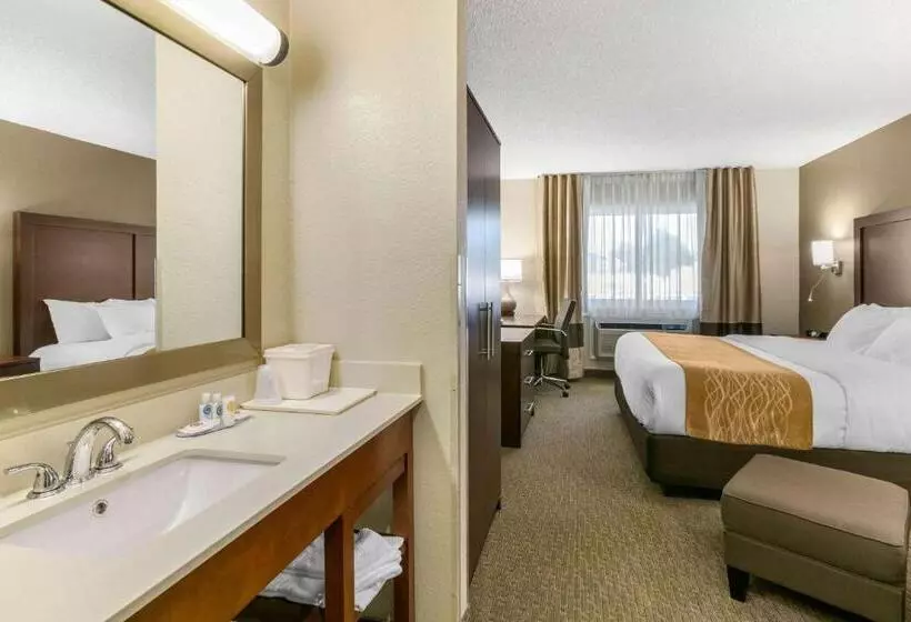 キングサイズベッドのスタンダードルーム, Comfort Inn Worland Hwy 16 To Yellowstone