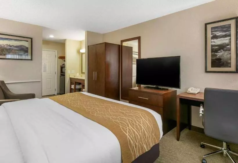 キングサイズベッドのスタンダードルーム, Comfort Inn Worland Hwy 16 To Yellowstone