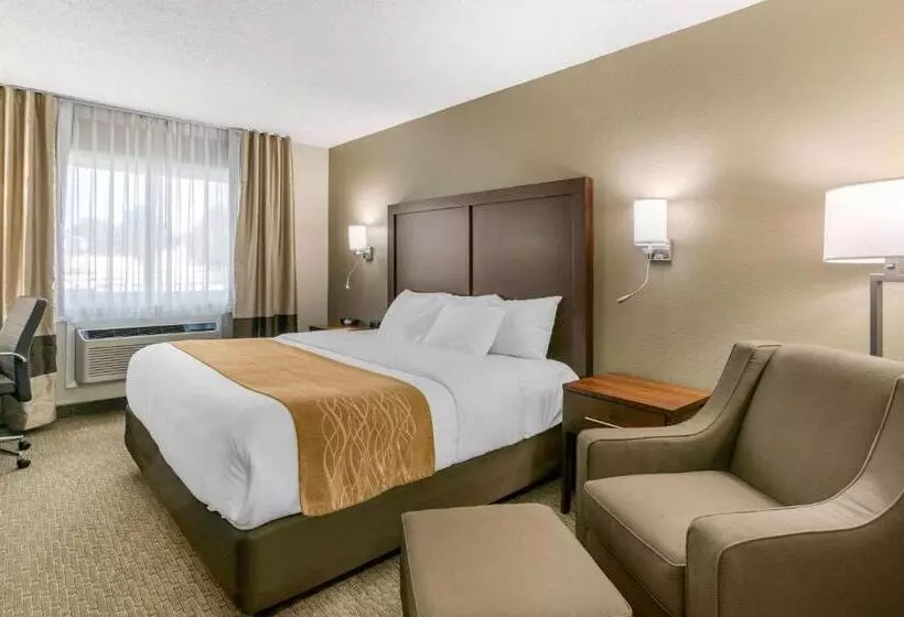 キングサイズベッドのスタンダードルーム, Comfort Inn Worland Hwy 16 To Yellowstone