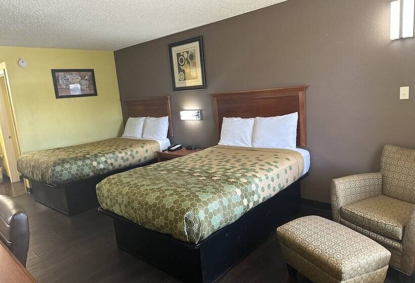 غرفه قياسيه سريرين مزدوجين, Econo Lodge