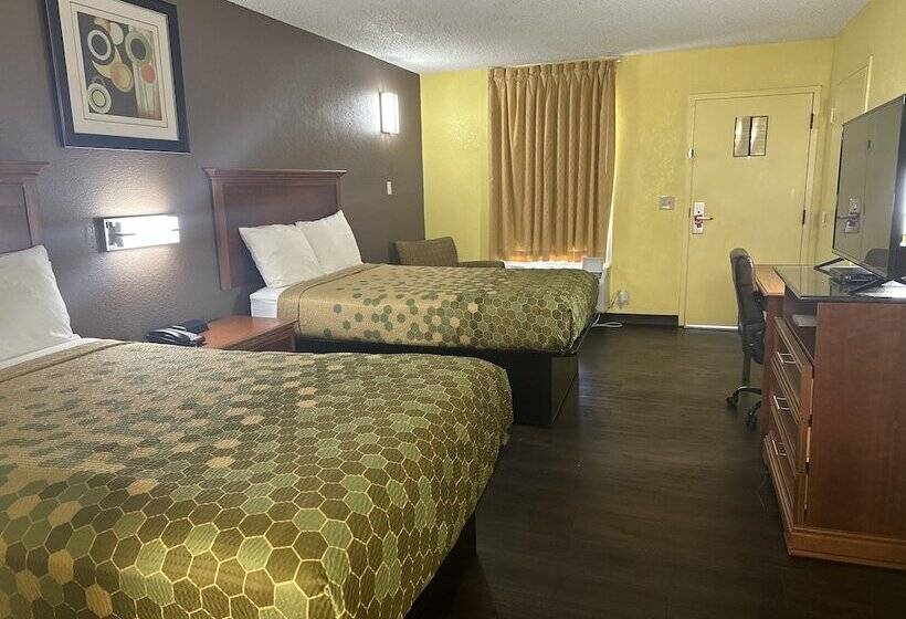 Номер Стандарт 2 Двуспальные Кровати, Econo Lodge