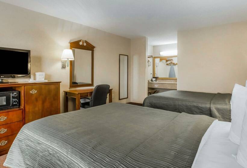 带2个双人床的标准工作室, Quality Inn Reidsville Hwy 29