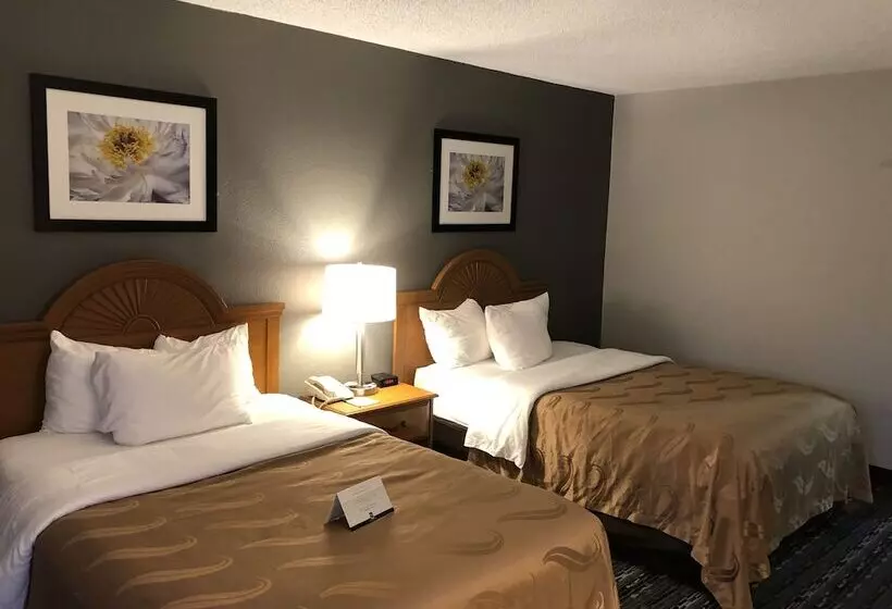 ２ダブルベッドのスタンダードルーム, Quality Inn Rochester South