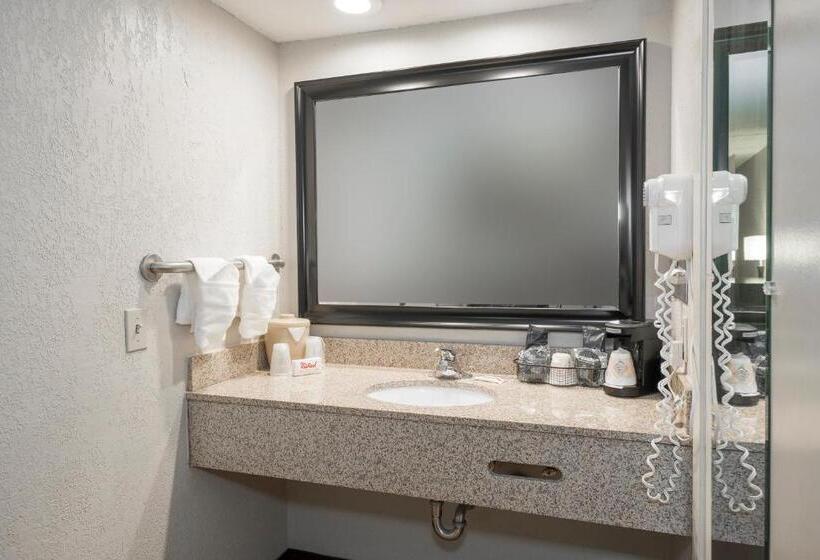 חדר סופריור מותאם לאדם עם מוגבלויות, Red Roof Inn Mobile North – Saraland