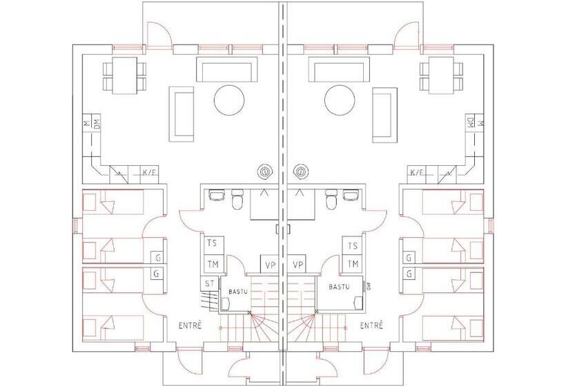 침실 1개 발코니 아파트, Parkstigens Lägenheter