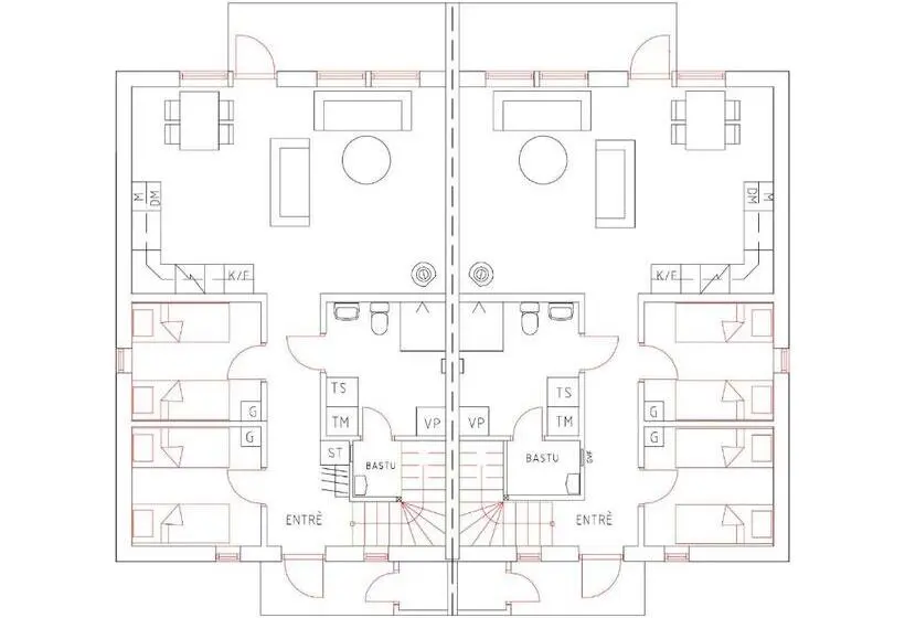 آپارتمان 1 خوابه با بالکن, Parkstigens Lägenheter