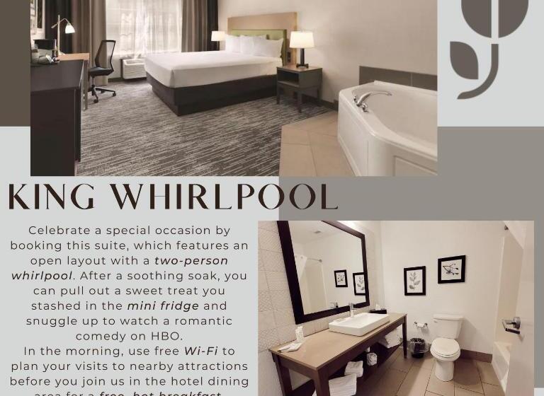 جناح مزود بجاكوزى, Country Inn & Suites By Radisson, Detroit Lakes, Mn