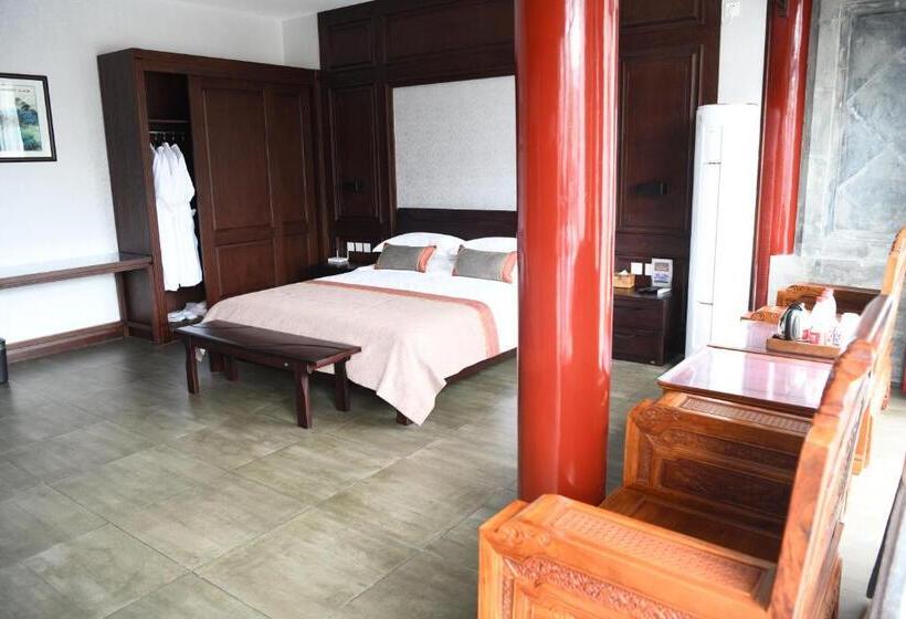 חדר סטנדרט עם מיטת קינג, Chengde Kai Ren Hua Fu Jiu Dian