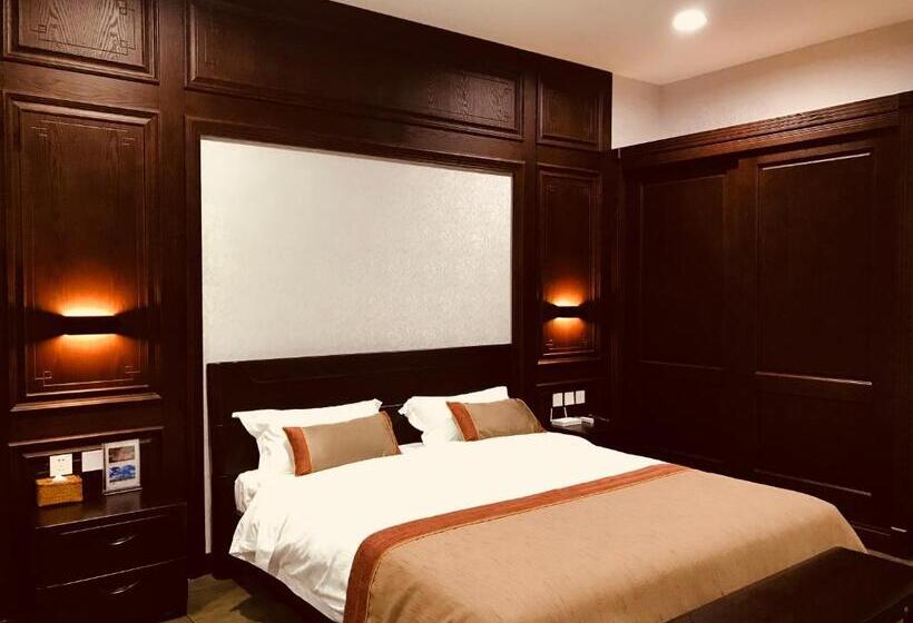 חדר סטנדרט עם מיטת קינג, Chengde Kai Ren Hua Fu Jiu Dian