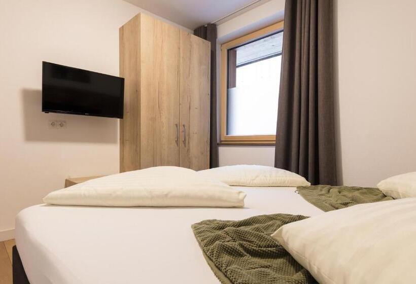 דירת חדר, Aparthotel Herzblick Gmbh