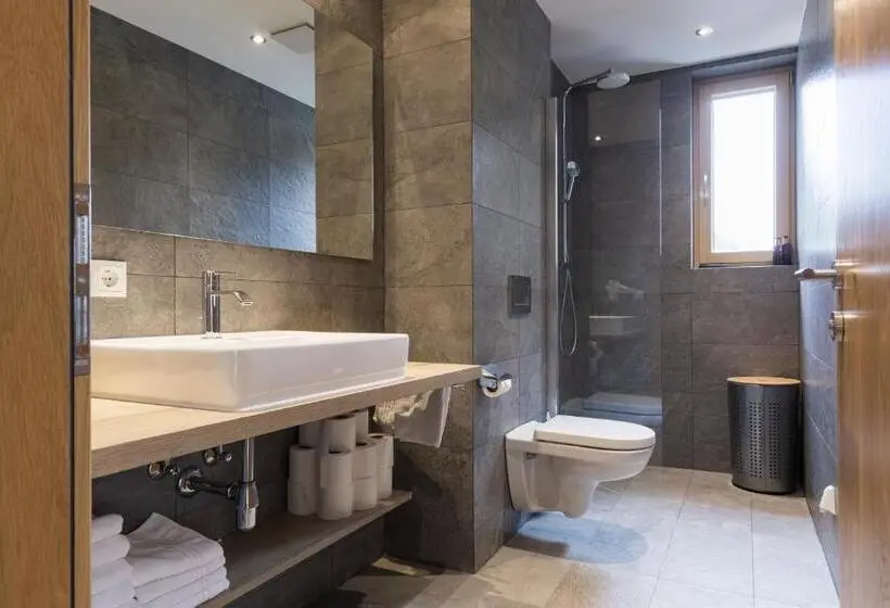 テラス付き１ベッドルームアパートメント, Aparthotel Herzblick Gmbh