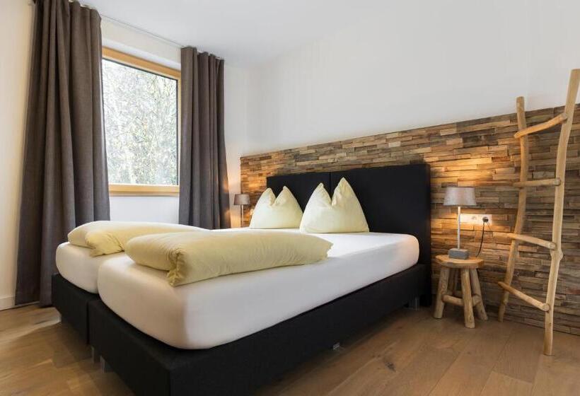 דירת חדר עם טרסה, Aparthotel Herzblick Gmbh