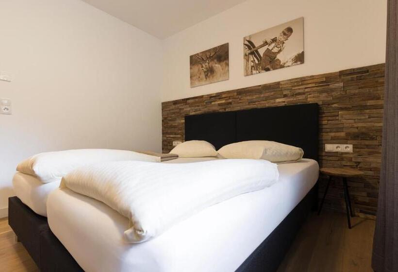 דירת חדר, Aparthotel Herzblick Gmbh