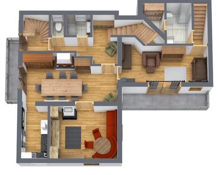 בית, 4 חדרי שינה, Aparthotel Herzblick Gmbh