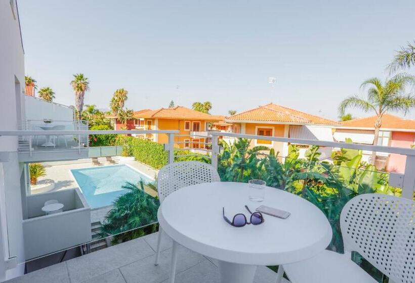 带1个卧室带观景的公寓, Path House   Etna & Sea View