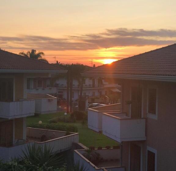 带1个卧室带观景的公寓, Path House Etna & Sea View