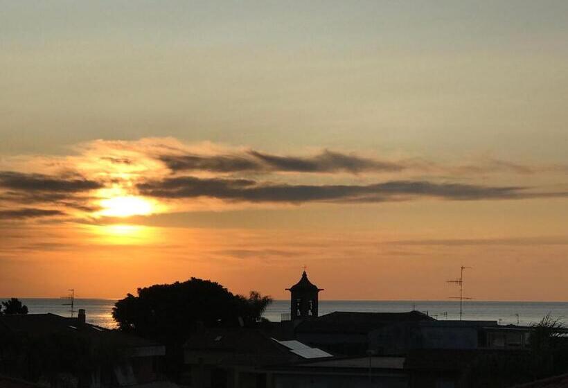 高级套房带海景, Path House Etna & Sea View