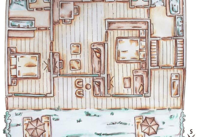 בקתת חדר, Tratterhof Mountain Sky