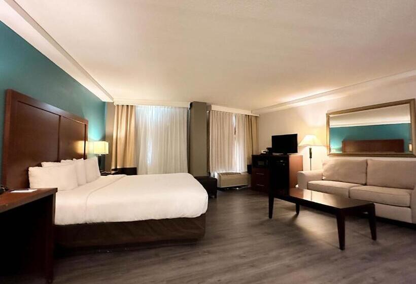 Quarto Superior Cama King, Comfort Inn & Suites Kissimmee By The Parks
