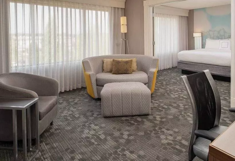 اتاق استاندارد با 2 تخت دوبل, Courtyard By Marriott Portland Airport