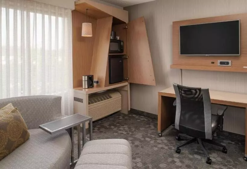 اتاق استاندارد با تخت بزرگ, Courtyard By Marriott Portland Airport