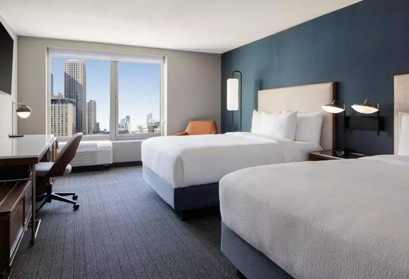 スタンダードルーム, Courtyard By Marriott Chicago Downtown/river North
