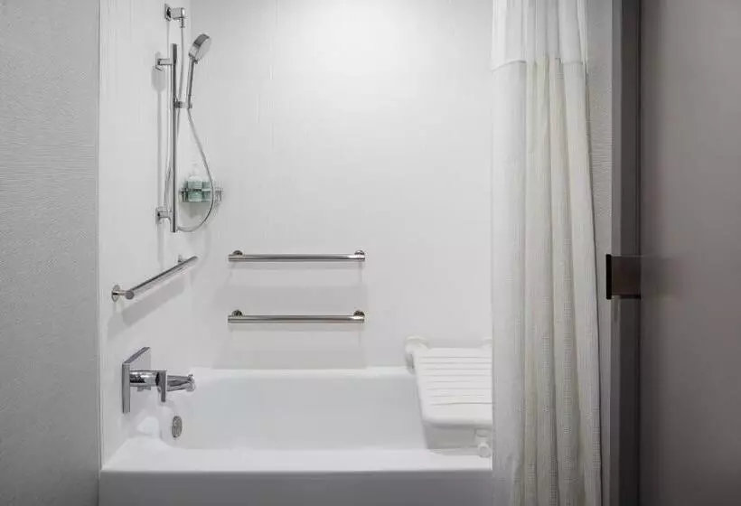 身障者適用スタンダードルーム, Courtyard By Marriott Chicago Downtown/river North
