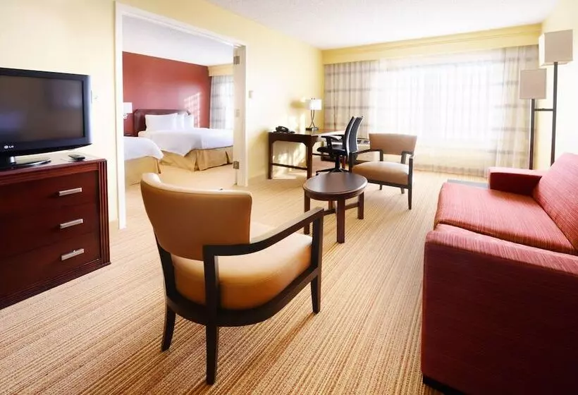 ２ダブルベッドのスタンダードルーム, Courtyard By Marriott Houston Hobby Airport