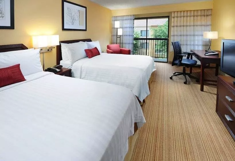 ２ダブルベッドのスタンダードルーム, Courtyard By Marriott Houston Hobby Airport