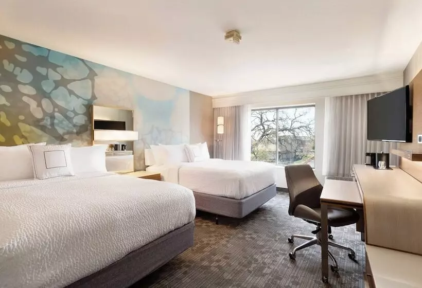 اتاق استاندارد با 2 تخت دوبل, Courtyard By Marriott Roseville