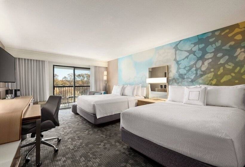 Номер Стандарт 2 Двуспальные Кровати, Courtyard By Marriott Roseville