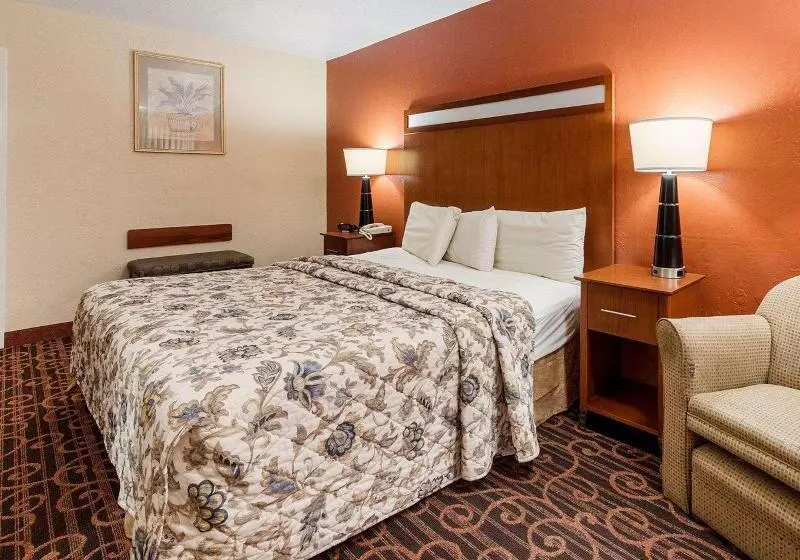 キングサイズベッドのスタンダードルーム, Econo Lodge Jasper