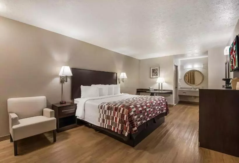 キングサイズベッドのスーペリアルーム, Red Roof Inn Crossville