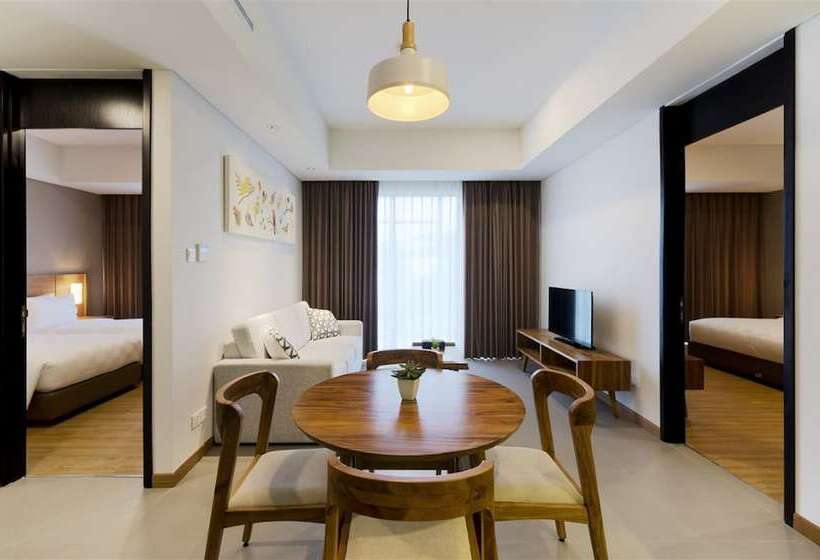 דירת פרמיום 2 חדרי שינה, Aviary Bintaro