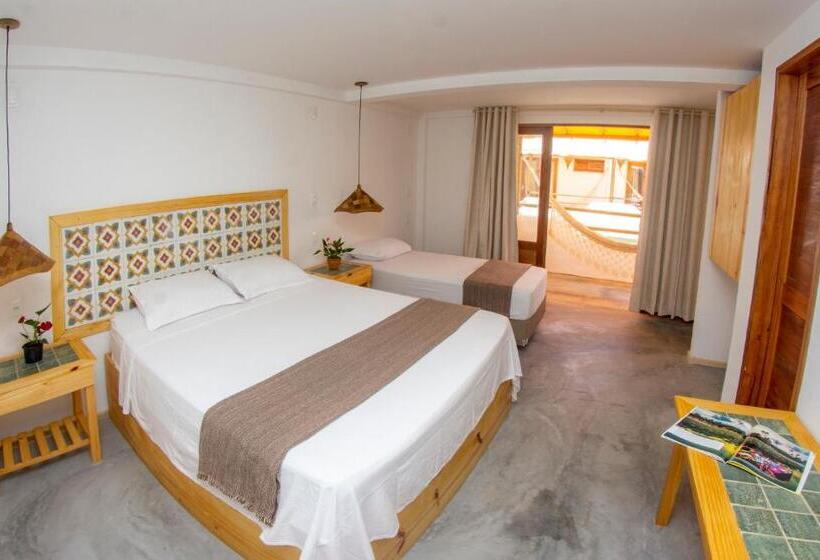 バルコニー付きスタンダードルーム, Pousada Chez Toi