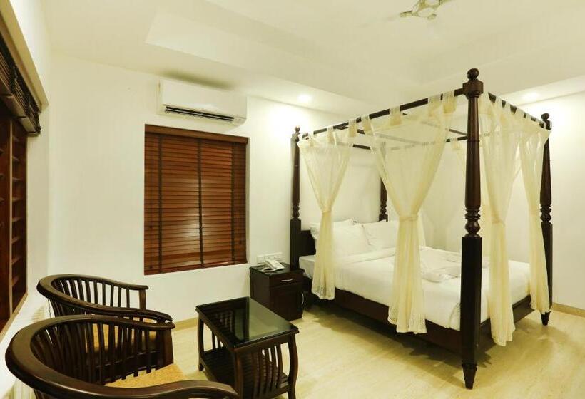 스탠다드 룸 킹사이즈 침대, Once Upon The River, Aluva Near Cochin International Airport