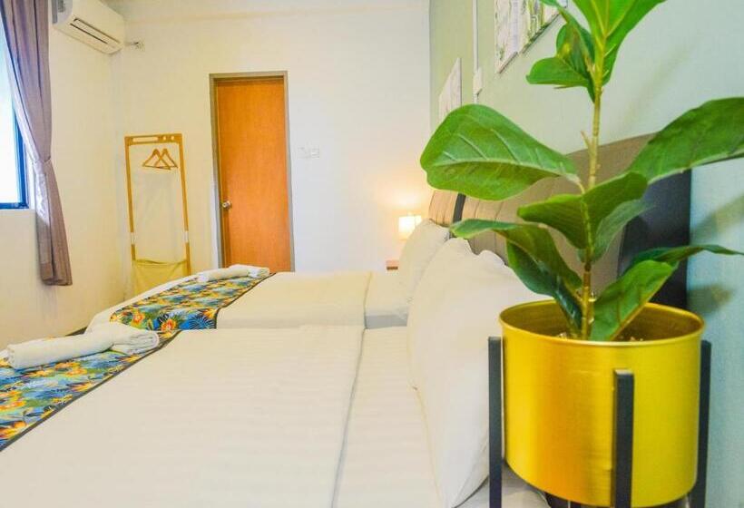 غرفة ديلوكس عائلية, Treeline Urban Inn