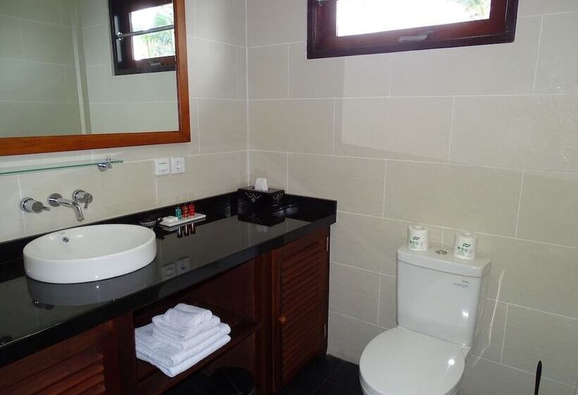 غرفة قياسية سرير مزدوج, Bale Solah Lombok Holiday Resort