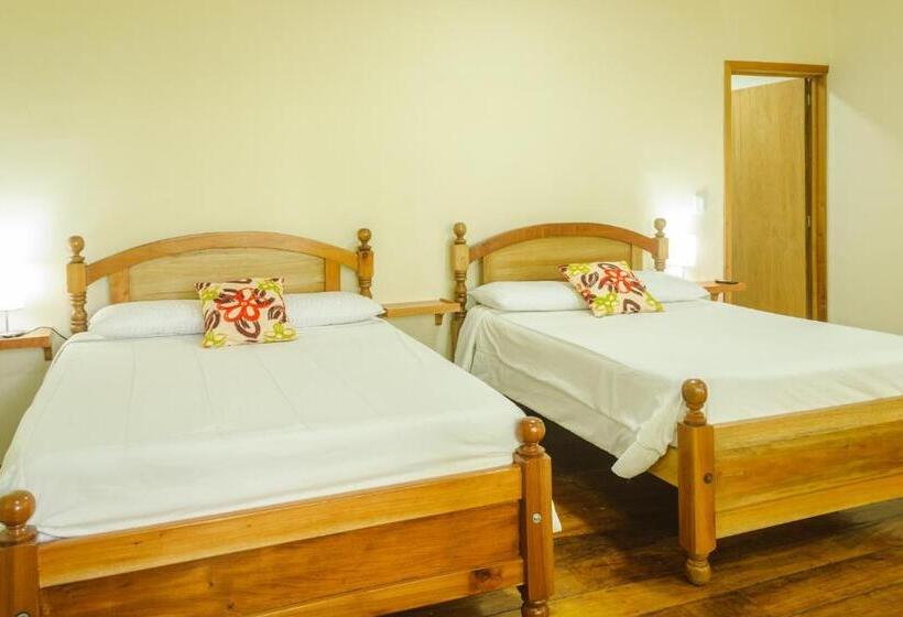 带2个双人床的标准工作室, El Edén Country Hotel Y Club Residencial