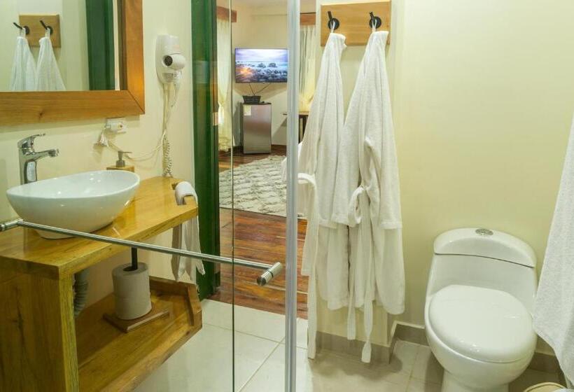 带大床的套房, El Edén Country Hotel Y Club Residencial