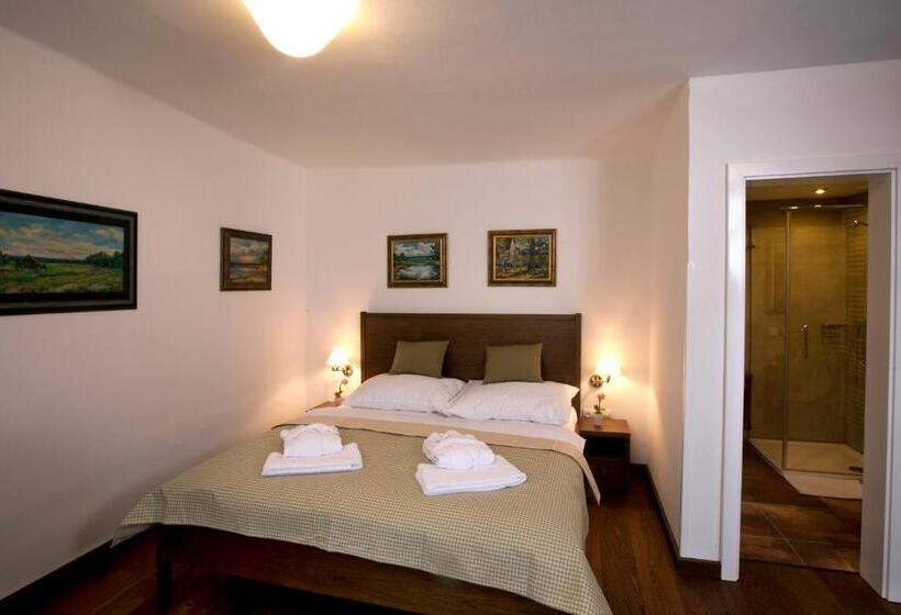 غرفة ديلوكس مطلّة علي الحديقة, Apartmány šupina