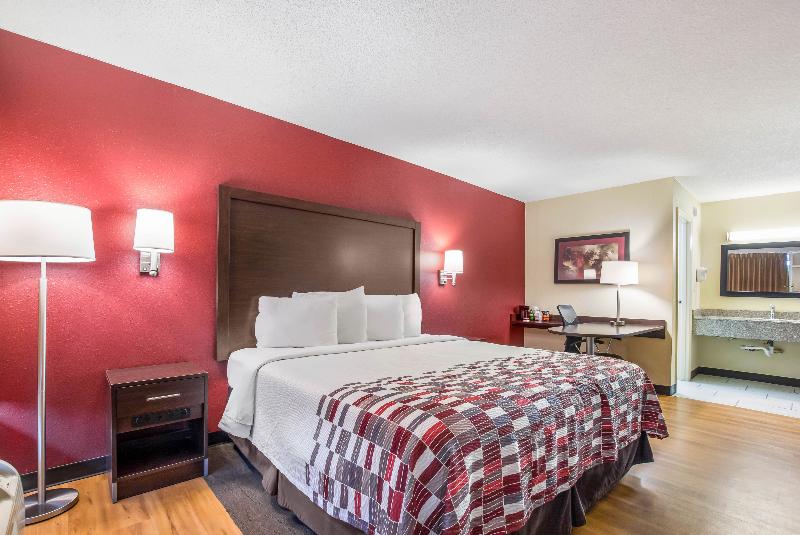 디럭스 룸 킹사이즈 침대, Red Roof Inn Cincinnati Airport–florence/ Erlanger