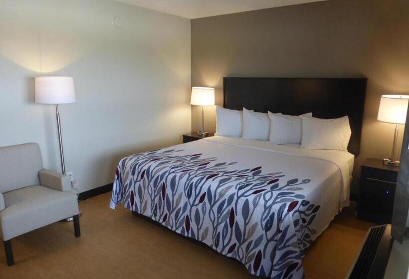 غرفة ديلوكس سرير كينج, Red Roof Inn Somerset, Pa